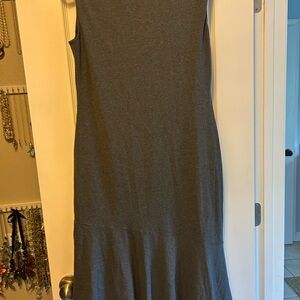 Karl Lagerfeld Charcoal Midi Dress